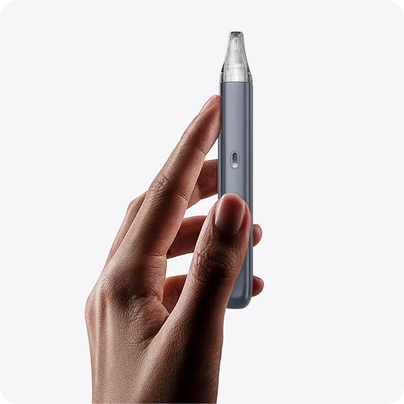 Official UWELL photo — a hand holding the Caliburn G4 mini