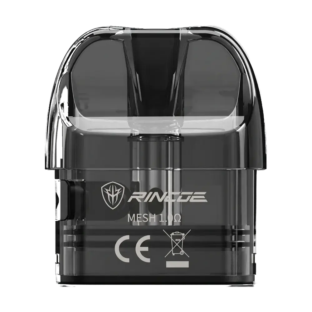 RINCOE Jellybox V pod cartridge, Mesh 1.0Ω, studio photo