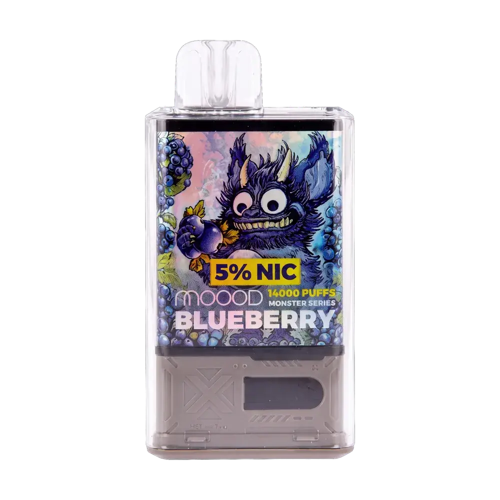 MOOOD Monster 14K, Blueberry N5% — device