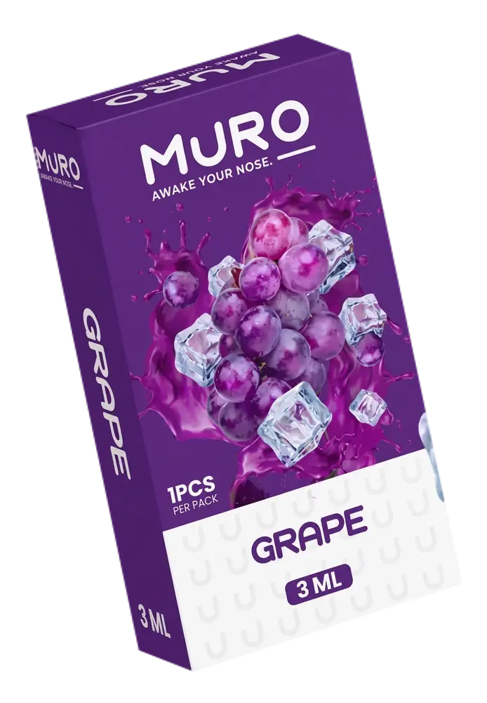 Muro 3ML, Grape flavor box