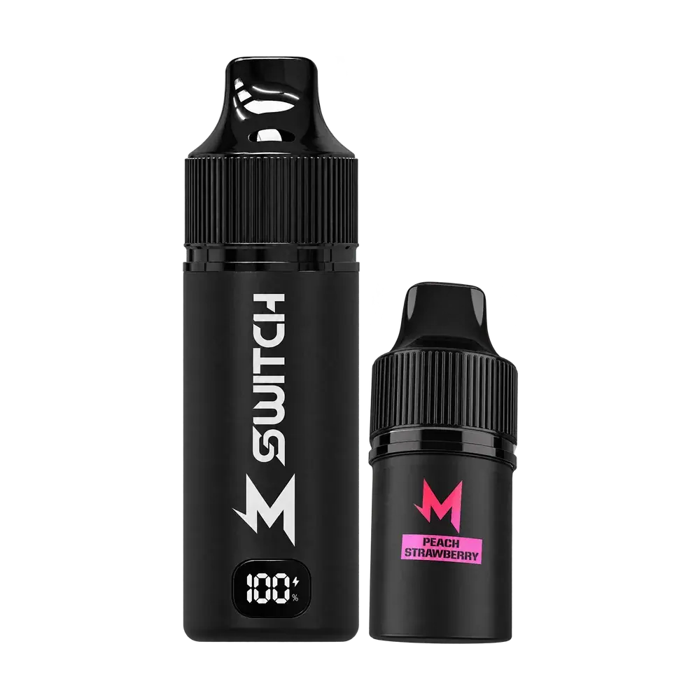 SALTHUB M Switch Kit, Peach Strawberry — device and pod