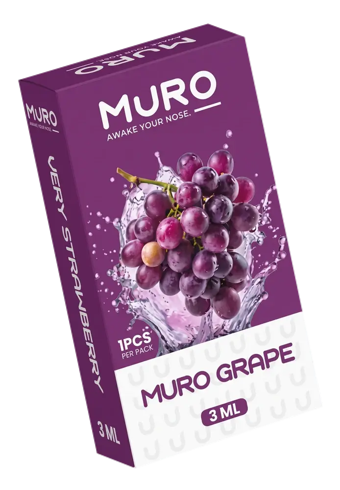 Muro 3ML, Muro Grape flavor box
