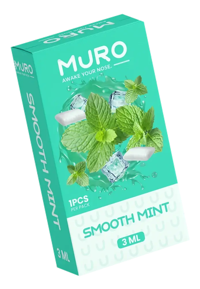 Muro 3ML, Smooth Mint flavor box