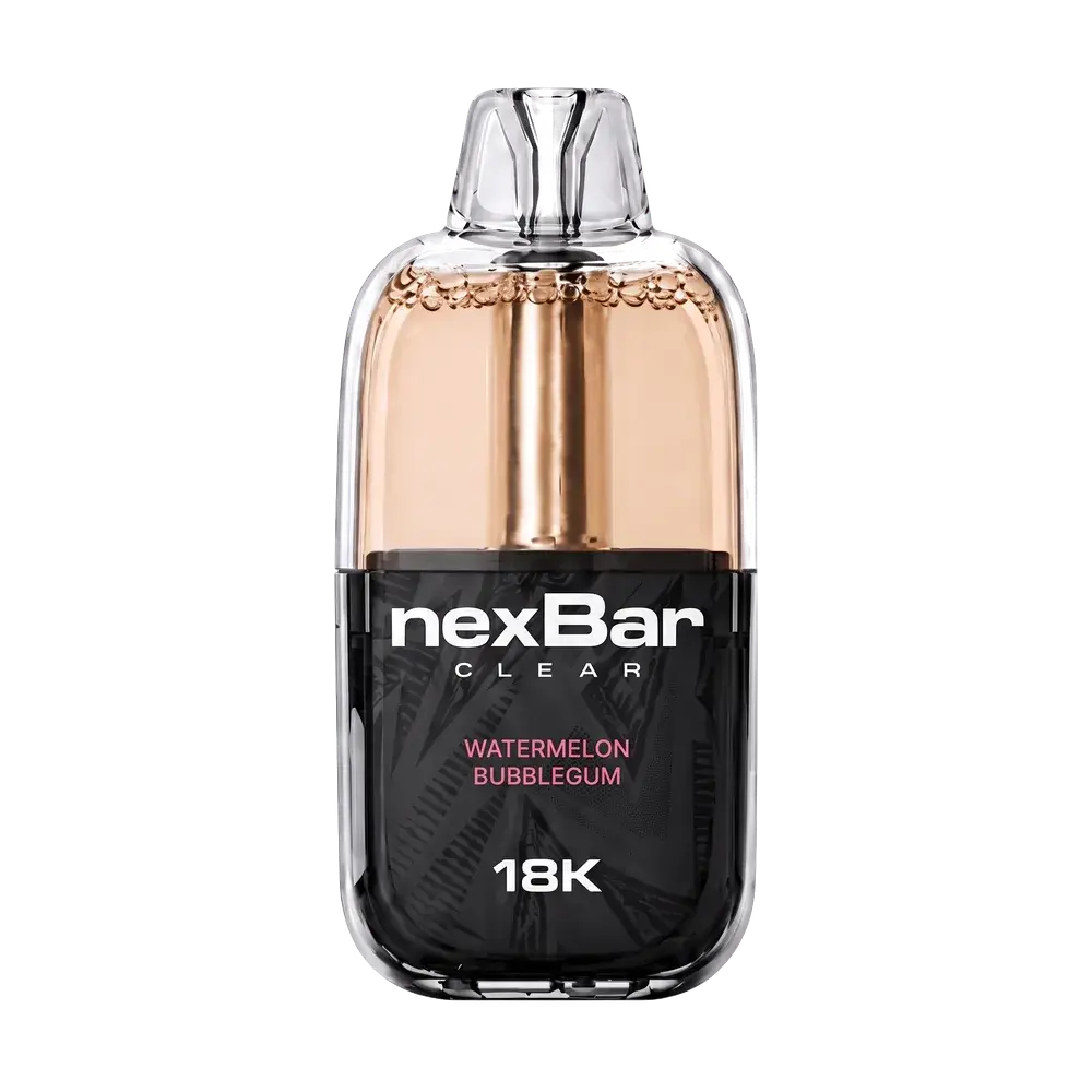 nexBar CLEAR 18K, Watermelon Bubblegum